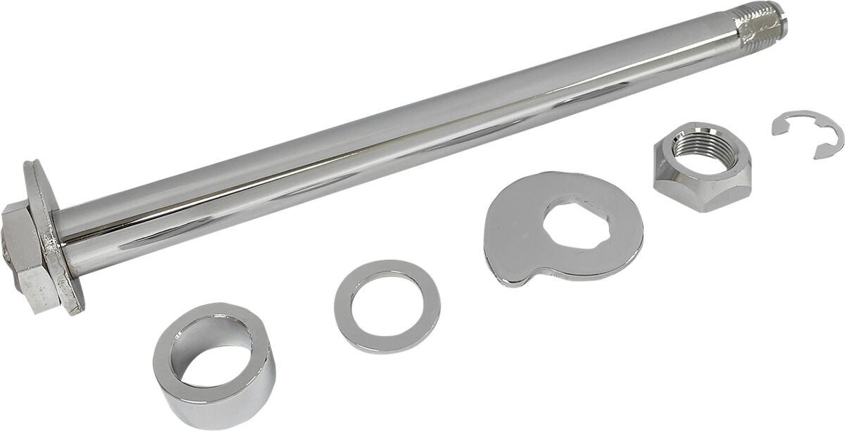 Drag Specialties Axle Rear 2008 Flt Chr Wheel Axles Drag Specialties