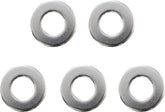 Drag Specialties Washer Axle Chrome 5 Pack Wheel Axles Drag Specialties