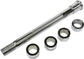 Drag Specialties Axle Front Mnt Blk 2014+ Wheel Axles Drag Specialties