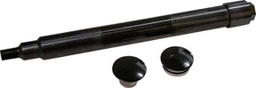 Klock Werks Axle Flsh/Mnt 1" Blk Wheel Axles Klock Werks