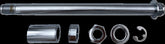 Drag Specialties Axle Kit Chrome 18 23 Flde/Hc/Sb/Sl Fxlr/Bb/Fb Wheel Axles Drag Specialties