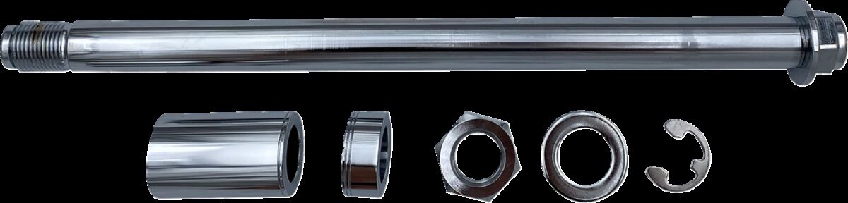 Drag Specialties Axle Kit Chrome 18 23 Flfb/Fxbr Wheel Axles Drag Specialties