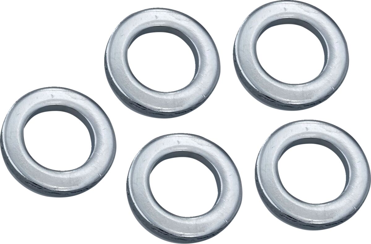 Drag Specialties Washers Axle Nut Chr 5 Pk 10600051 Wheel Axles Drag Specialties