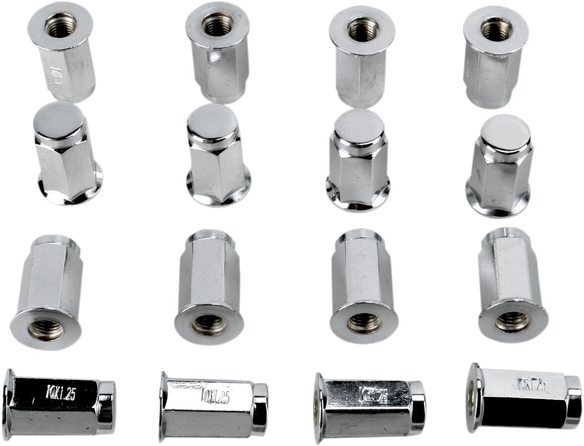 Dwt Douglas Wheel Lug Nut Chr 10 Mm Flat 16 P Wheel Lug Nuts & Parts Dwt Douglas Wheel