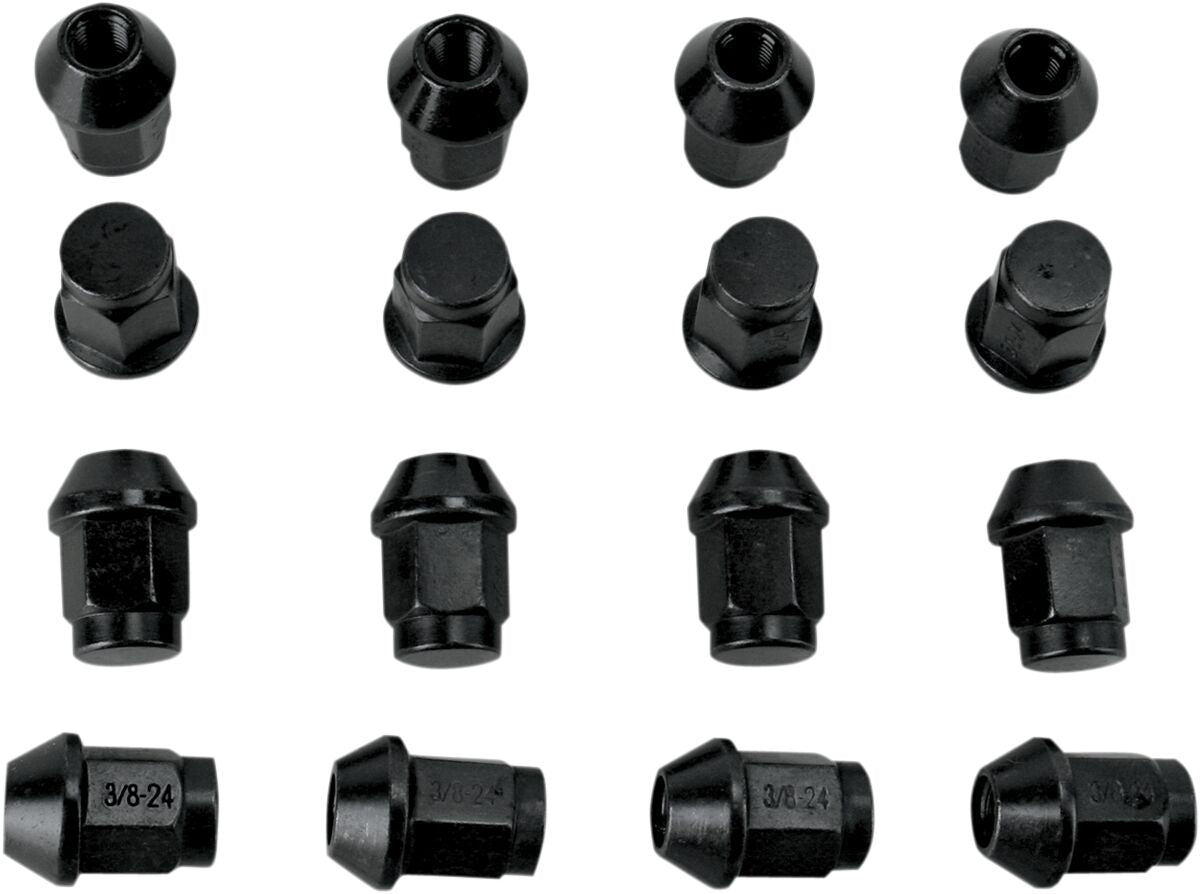 Dwt Douglas Wheel Lug Nut Blk 3/8 Tapr 16 P Wheel Lug Nuts & Parts Dwt Douglas Wheel