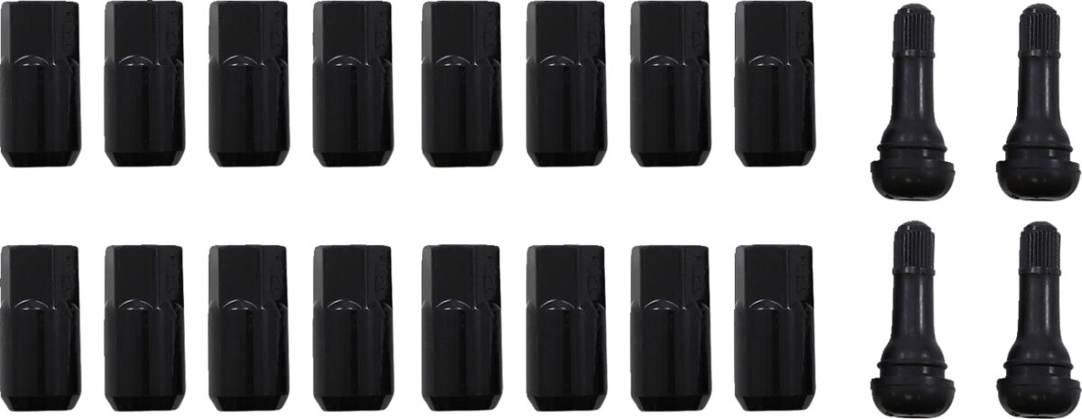 Moose Offroad Four Wheel Lug Nut 12 X1.50 Blk 16 Pk Wheel Lug Nuts & Parts Moose Offroad Four Wheel