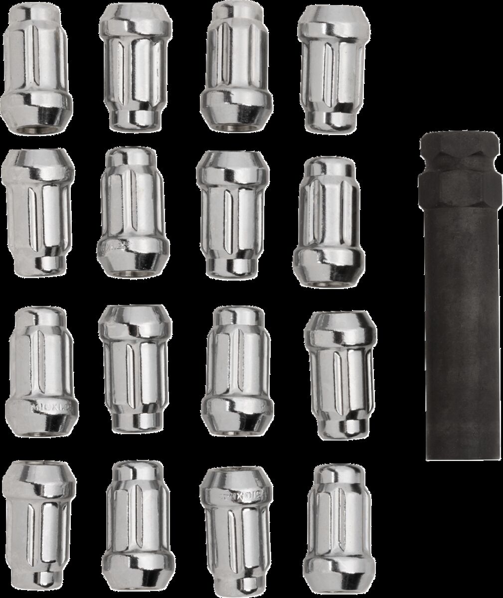 Moose Offroad Four Wheel Lugnt 10 Mm Splnd Chr 16 Pk Wheel Lug Nuts & Parts Moose Offroad Four Wheel
