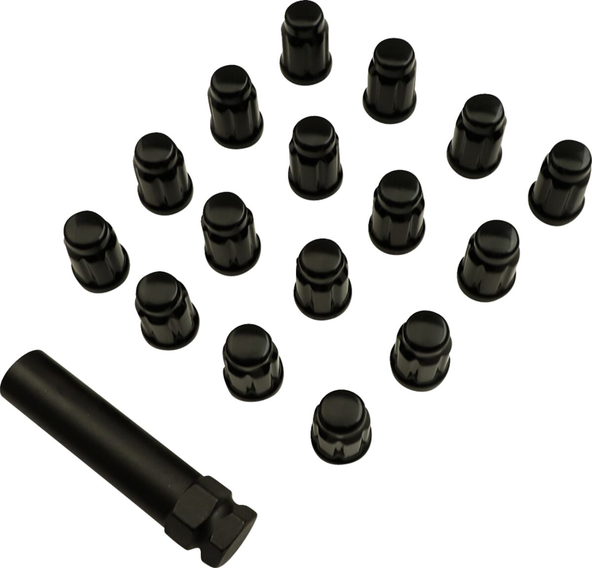 Moose Offroad Four Wheel Lugnt 10 Mm Splnd Blk 16 Pk Wheel Lug Nuts & Parts Moose Offroad Four Wheel