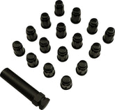 Moose Offroad Four Wheel Lugnt 10 Mm Splnd Blk 16 Pk Wheel Lug Nuts & Parts Moose Offroad Four Wheel