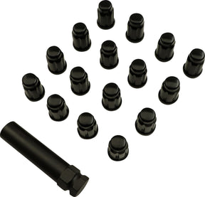 Moose Offroad Four Wheel Lugnt 10 Mm Splnd Blk 16 Pk Wheel Lug Nuts & Parts Moose Offroad Four Wheel