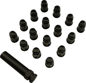 Moose Offroad Four Wheel Lugnt 10 Mm Splnd Blk 16 Pk Wheel Lug Nuts & Parts Moose Offroad Four Wheel