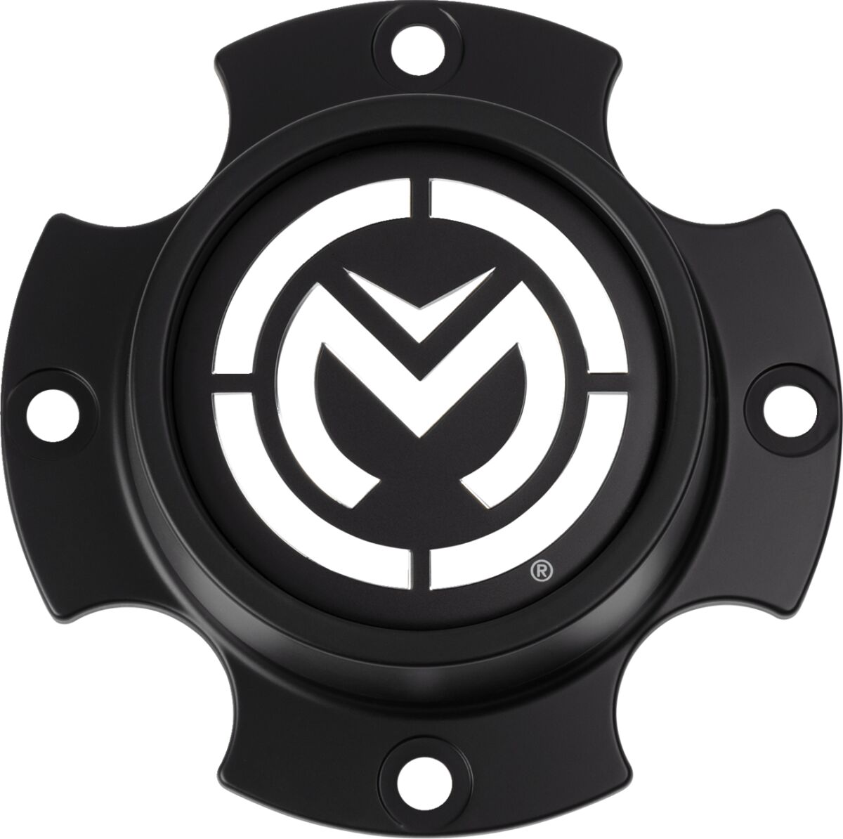 Moose Offroad Four Wheel Center Cap 27 X 4/110 Matte Blk Wheel Lug Nuts & Parts Moose Offroad Four Wheel
