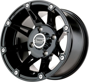 Moose Offroad Four Wheel Wheel 387 B 12 X8 4/136 4+4 WHEEL-ATV-BILLET-CAST-FORGED Moose Offroad Four Wheel