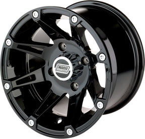 Moose Offroad Four Wheel Wheel 387 B 12 X8 4/136 4+4 WHEEL-ATV-BILLET-CAST-FORGED Moose Offroad Four Wheel