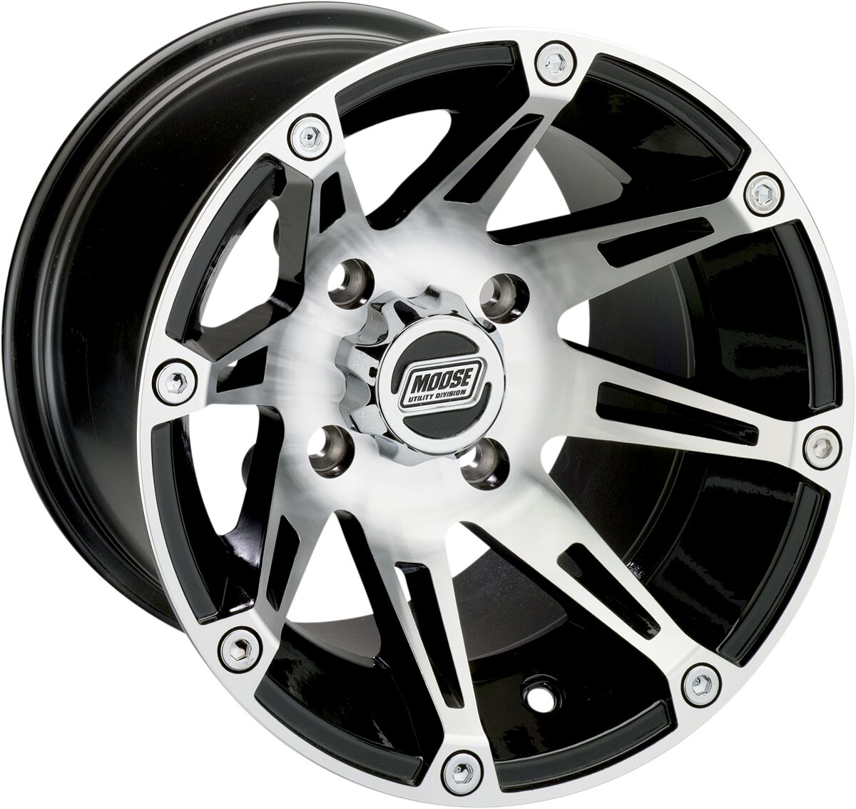 Moose Offroad Four Wheel Wheel 387 M 14 X7 4/110 4+3 WHEEL-ATV-BILLET-CAST-FORGED Moose Offroad Four Wheel
