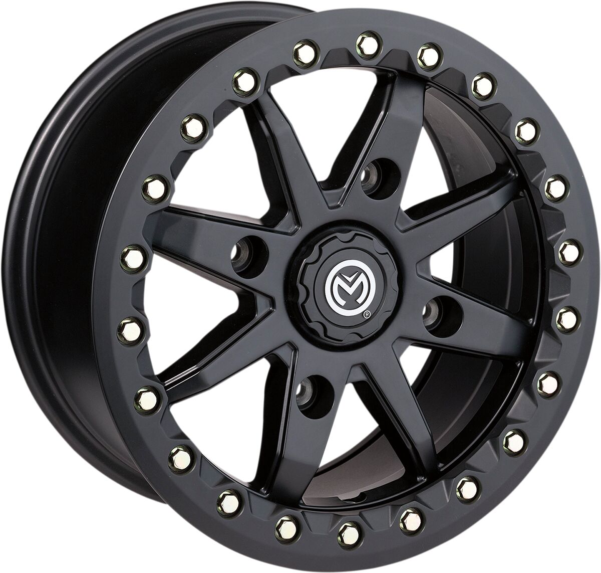 Moose Offroad Four Wheel Wheel 544 Bl 14 X7 4/136 WHEEL-ATV-BILLET-CAST-FORGED Moose Offroad Four Wheel