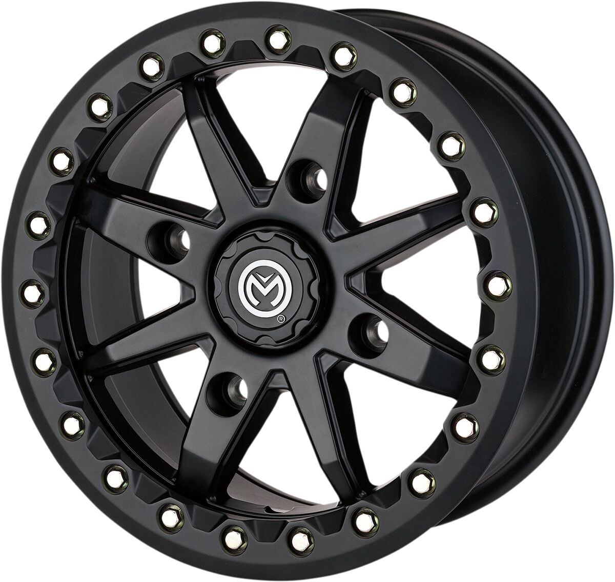 Moose Offroad Four Wheel Wheel 544 Bl 14 X7 4/136 WHEEL-ATV-BILLET-CAST-FORGED Moose Offroad Four Wheel