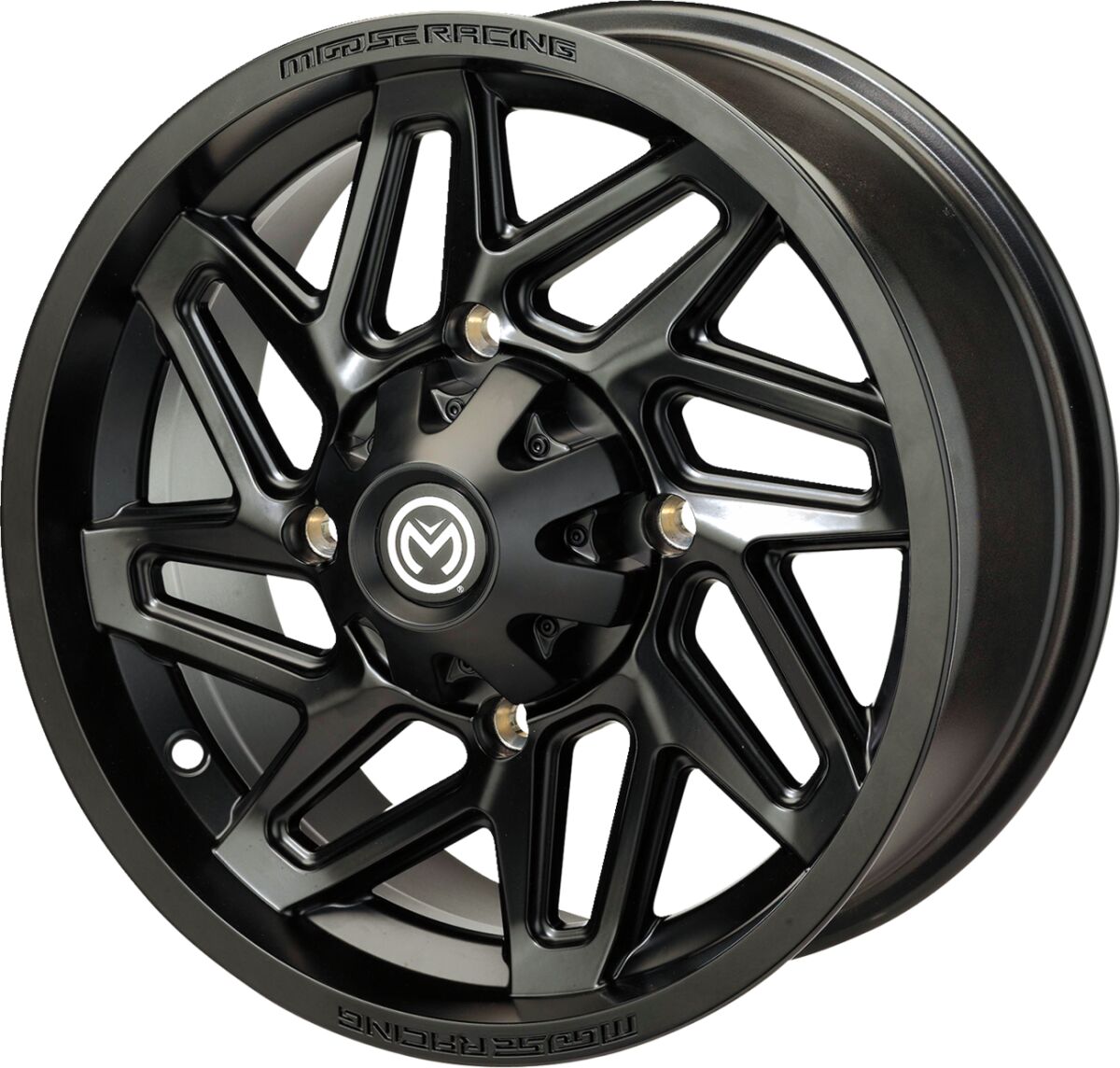 Moose Offroad Four Wheel Wheel 361 X 12 X7 4/156 4+3 WHEEL-ATV-BILLET-CAST-FORGED Moose Offroad Four Wheel