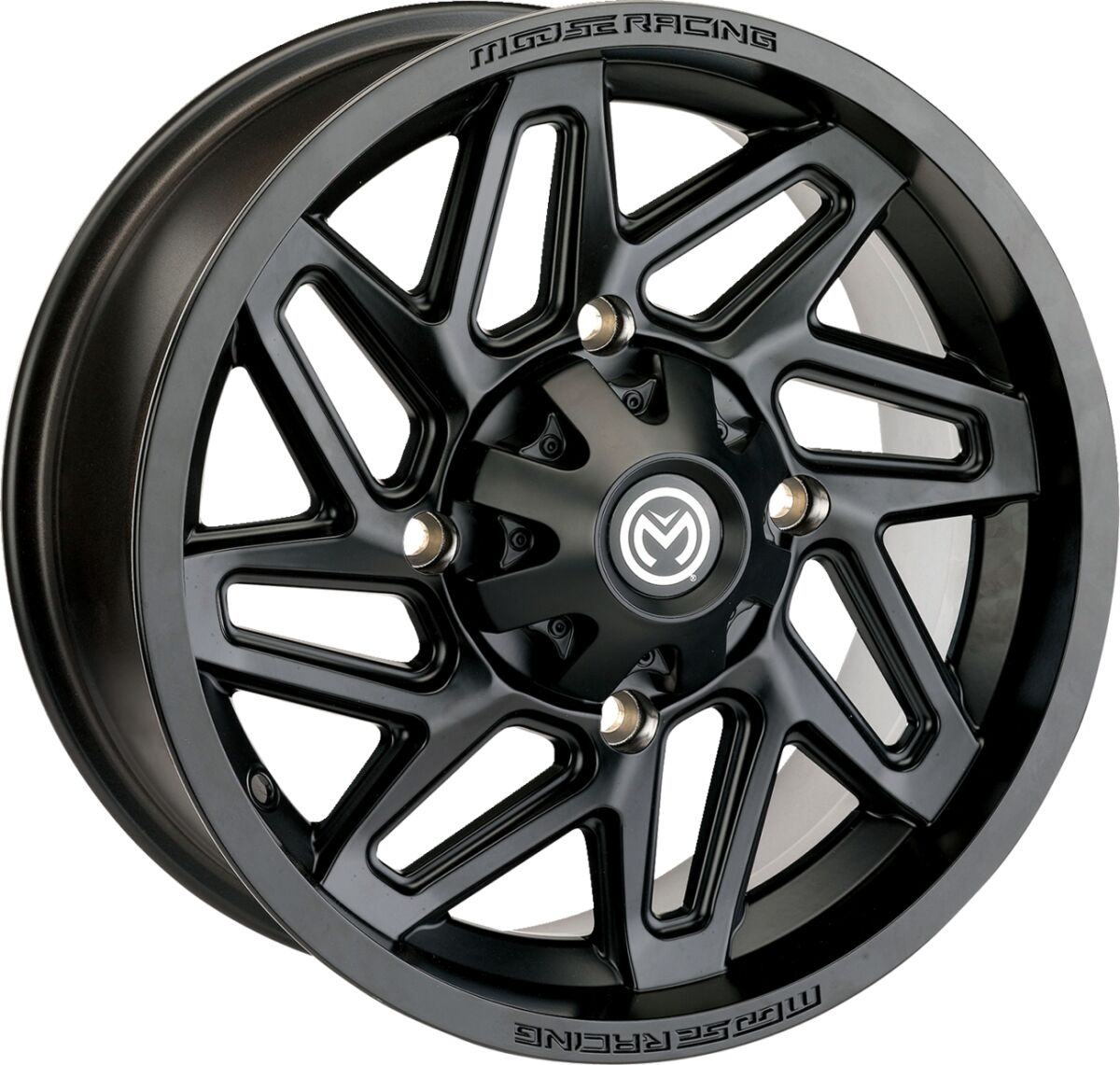 Moose Offroad Four Wheel Wheel 361 X 12 X7 4/136 4+3 WHEEL-ATV-BILLET-CAST-FORGED Moose Offroad Four Wheel