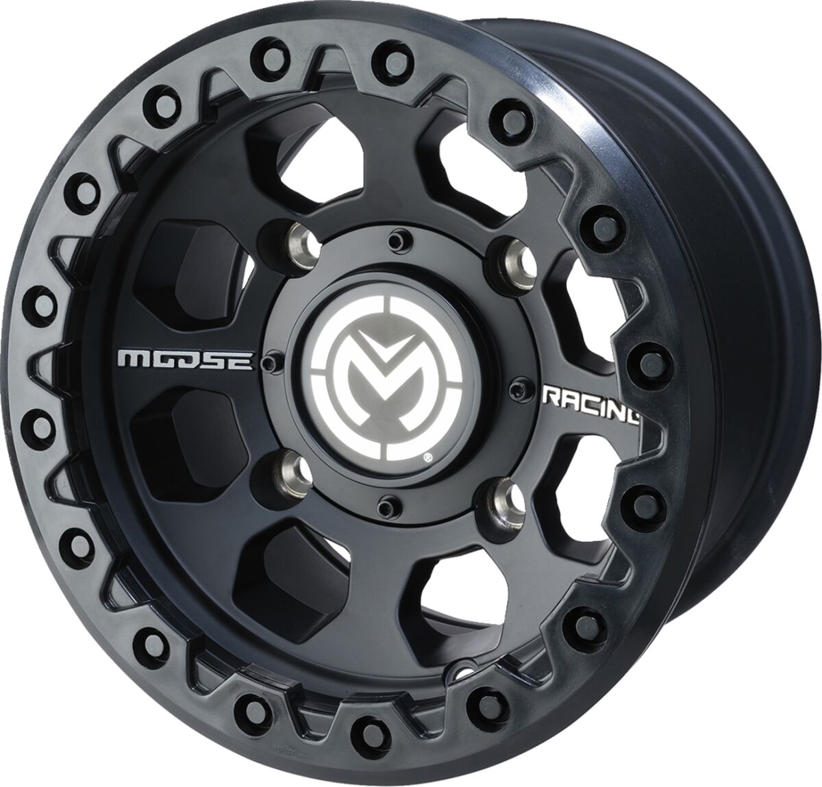 Moose Offroad Four Wheel Wheel 23 X 14 X7 4/136 5+2 WHEEL-ATV-BILLET-CAST-FORGED Moose Offroad Four Wheel