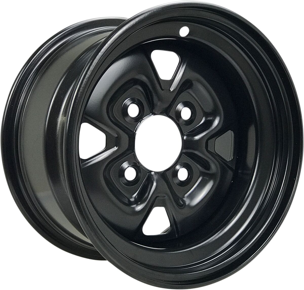 Moose Offroad Four Wheel Wheel Steel 12 X7 4/110 Bk WHEEL-ATV-STEEL Moose Offroad Four Wheel