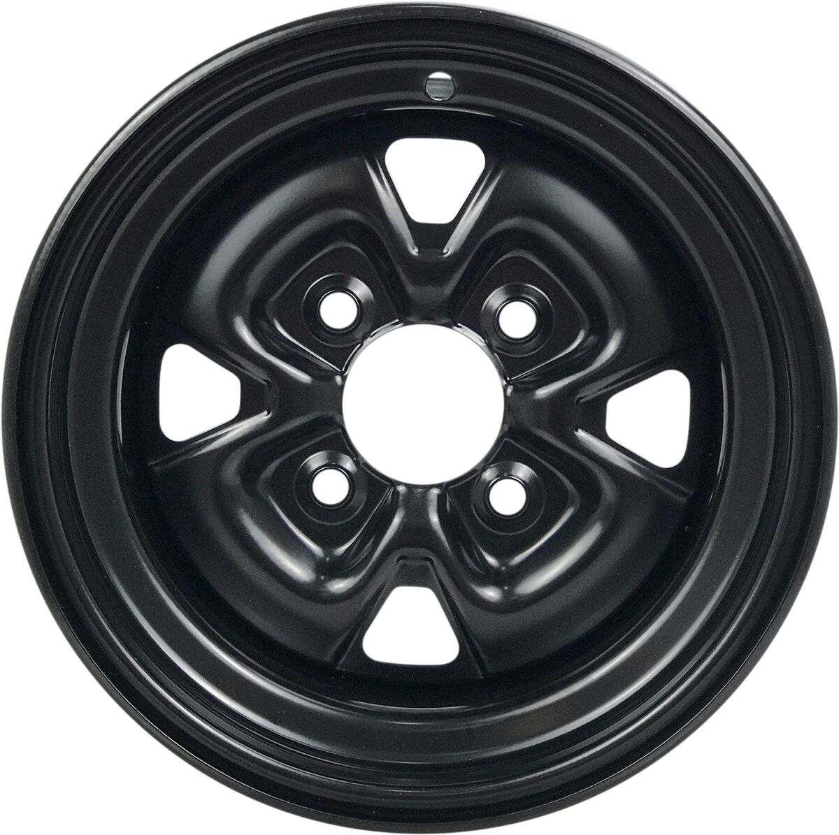 Moose Offroad Four Wheel Wheel Steel 12 X7 4/156 Bk WHEEL-ATV-STEEL Moose Offroad Four Wheel
