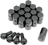 Moose Offroad Four Wheel Lug Nut 12 X1.25 Blk 16 Pk Wheel Lug Nuts & Parts Moose Offroad Four Wheel