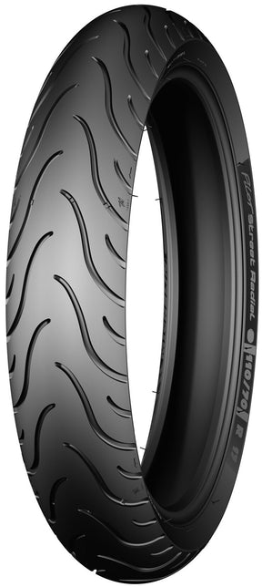 Michelin Tire Pilot Street Radial Front 110/70 R17 54 H Tl/Tt Front Tire Michelin