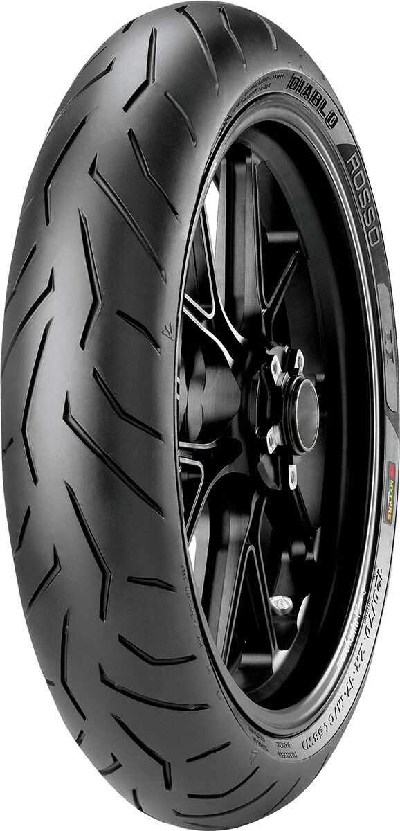 Pirelli Tire Diablo Rosso Ii (R) Front 100/80 R 17 52 H Tl Front Tire Pirelli