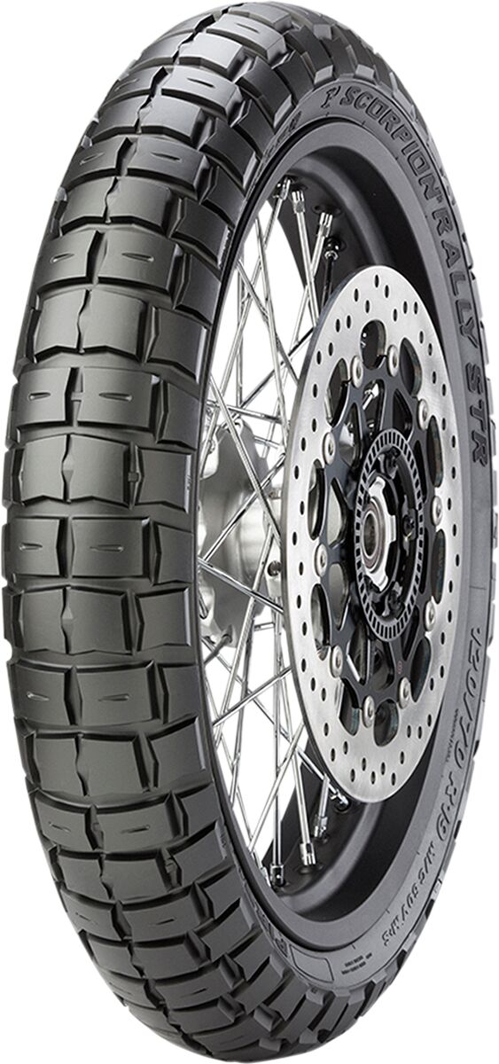 Pirelli Tire Scorpion Rally Str Front 110/70 R17 54 H Tl M+S Front Tire Pirelli