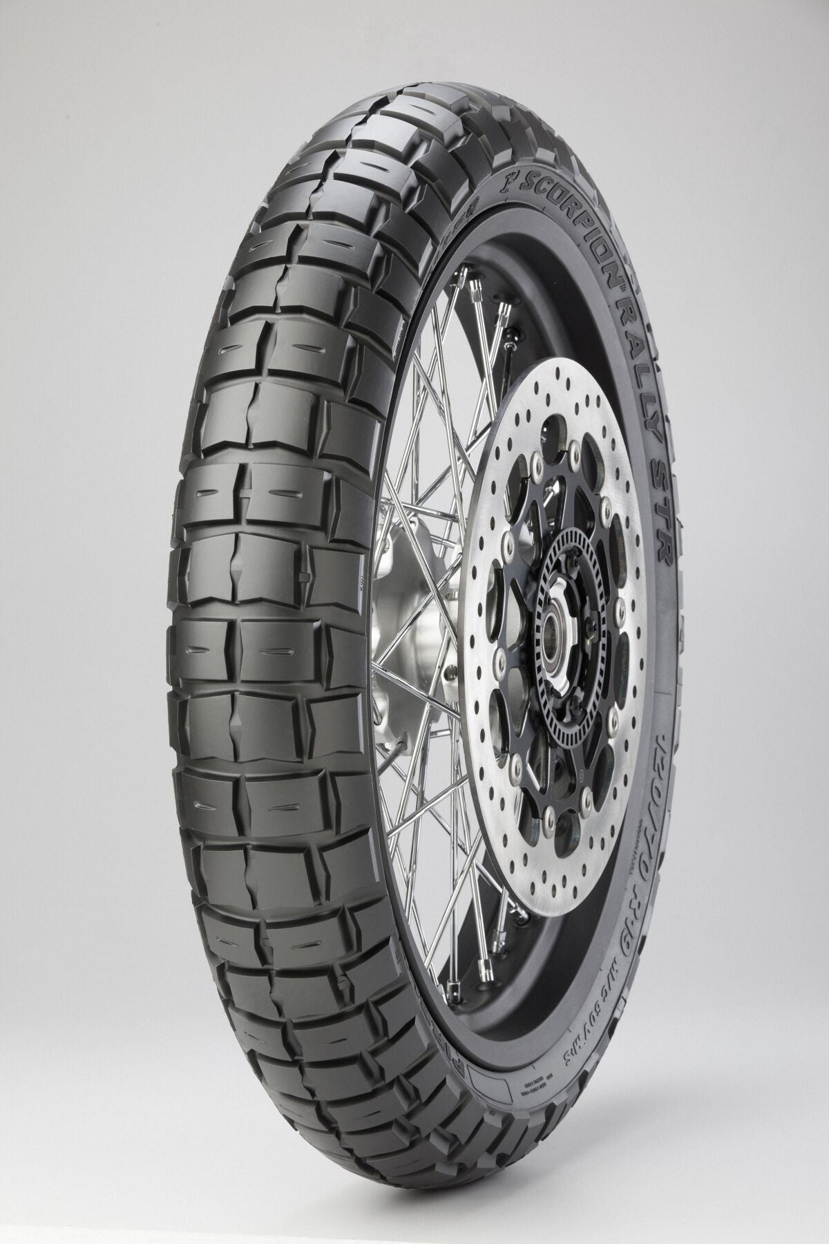 Pirelli Tire Scorpion Rally Str Front 120/70 R17 58 H Tl M+S Front Tire Pirelli