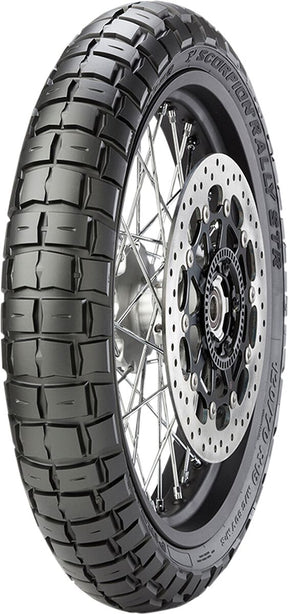 Pirelli Tire Scorpion Rally Str Front 120/70 R18 59 V Tl M+S Front Tire Pirelli