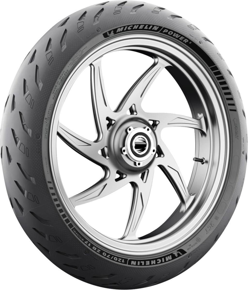 Michelin Power 5 120/70 Zr17 (58 W) Front Tire Michelin