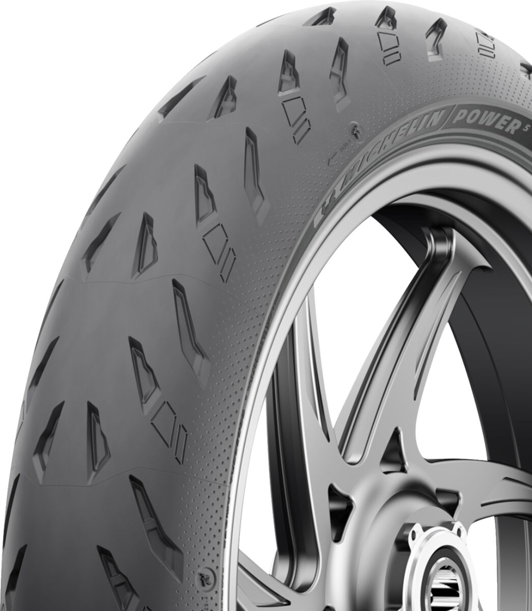Michelin Power 5 120/70 Zr17 (58 W) Front Tire Michelin