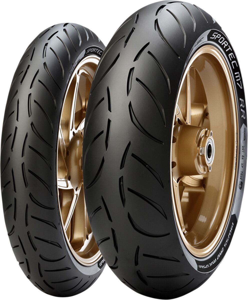 Metzeler Spom7 Rr Fm 120/70 Zr17 (58 Front Tire Metzeler