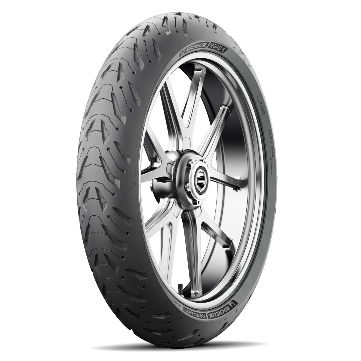 Michelin Rd6 120/60 Zr17 (55 W) Tl Front Tire Michelin
