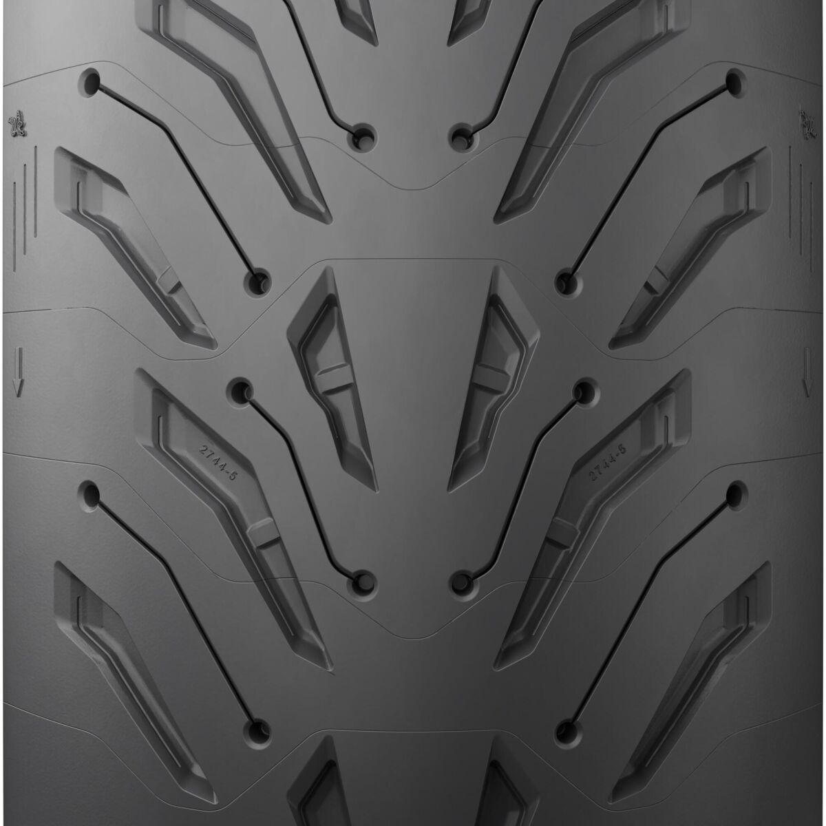 Michelin Rd6 120/60 Zr17 (55 W) Tl Front Tire Michelin