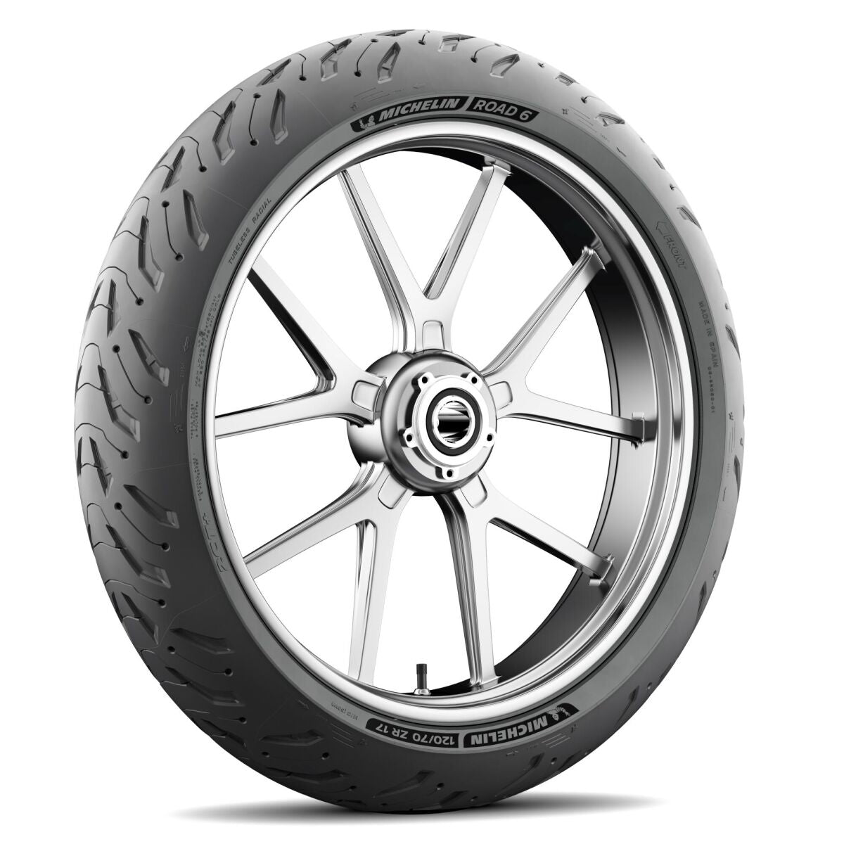 Michelin Rd6 120/60 Zr17 (55 W) Tl Front Tire Michelin