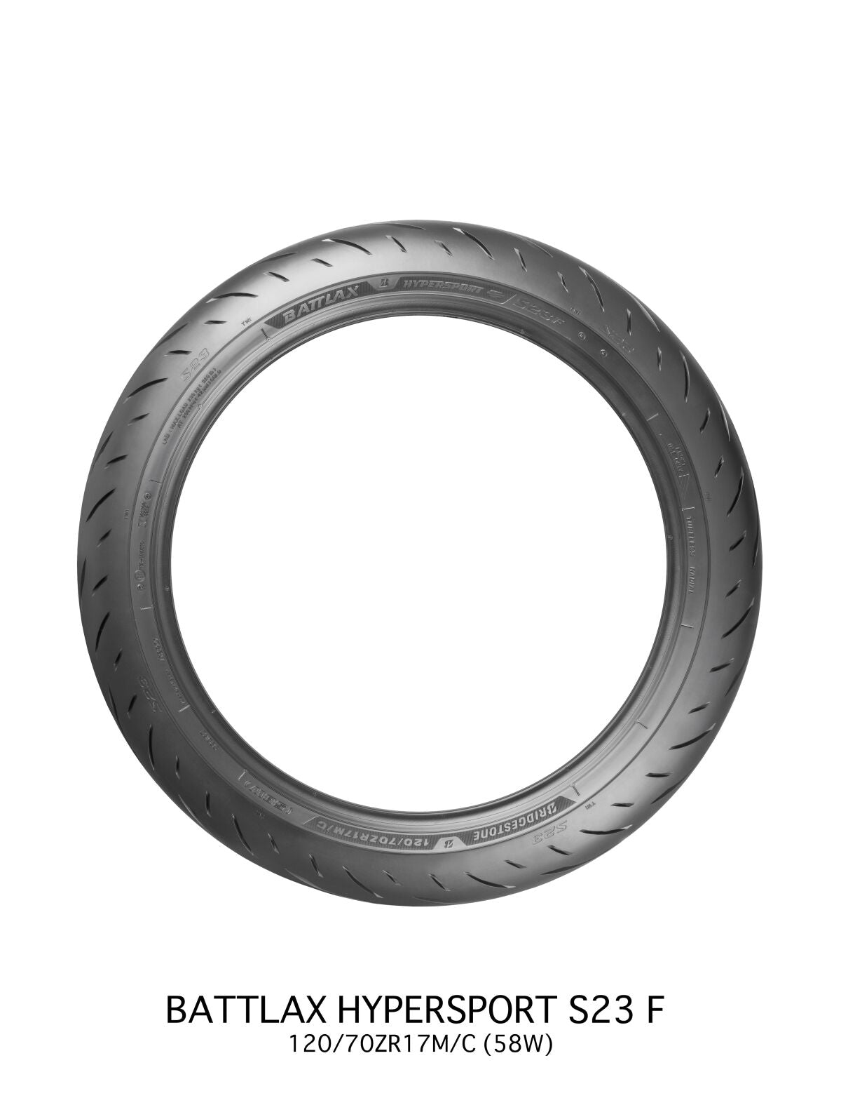 Bridgestone S23 120/70 Zr17 (58 W) Tl Front Tire Bridgestone