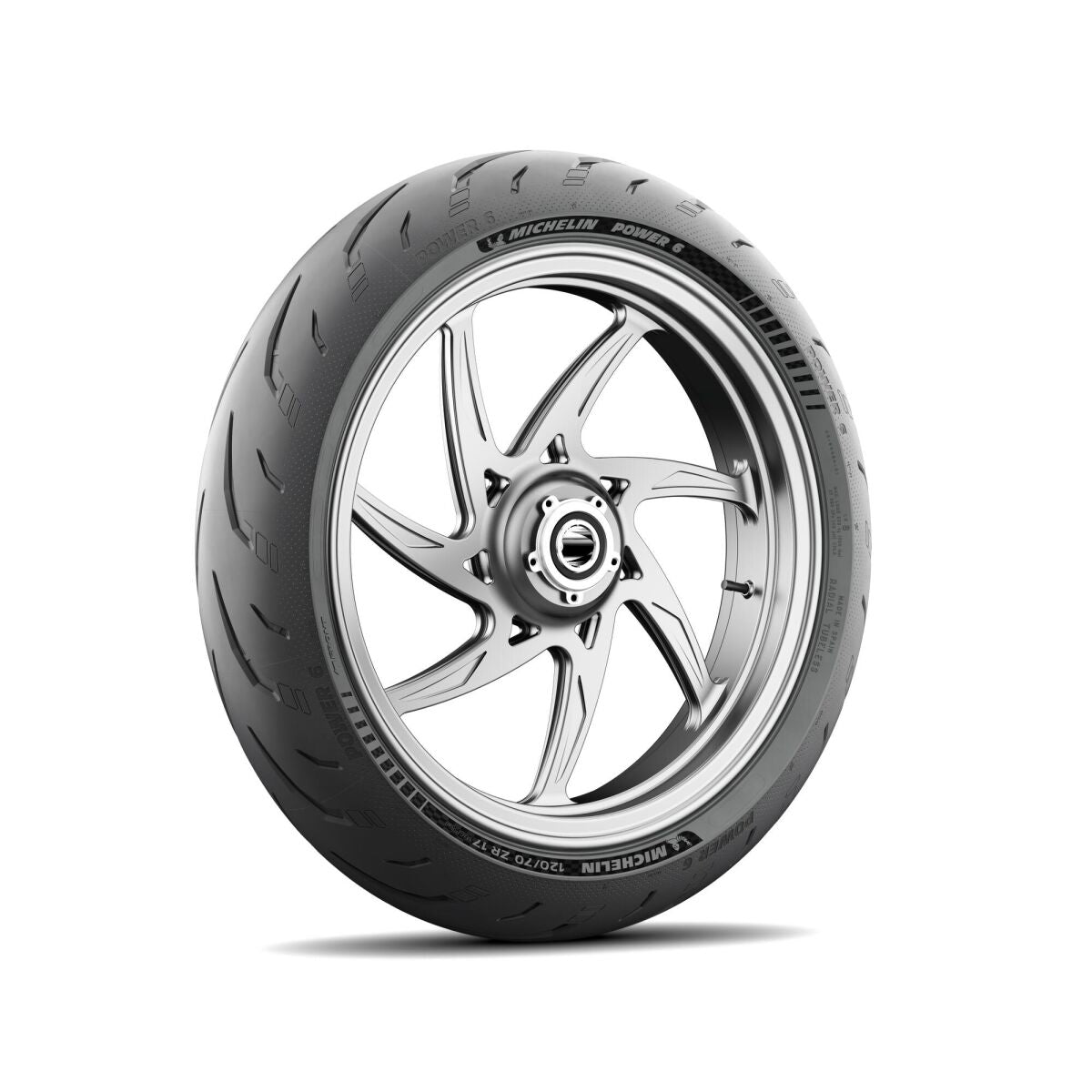Michelin Pow6 F 110/70 Zr17 (54 W) Tl Front Tire Michelin