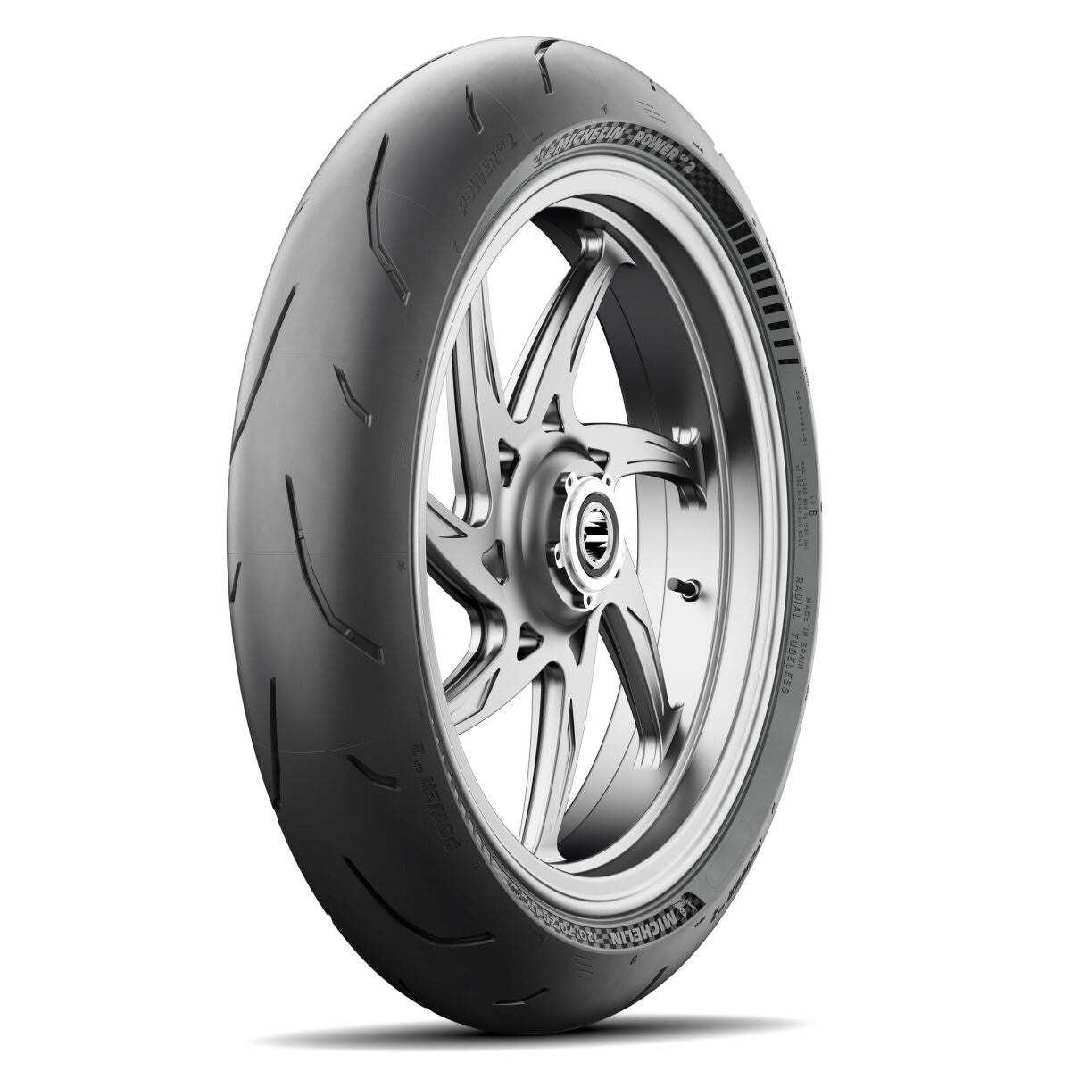 Michelin Pow Gp2 F 120/70 Zr17 (58 W) Tl Front Tire Michelin