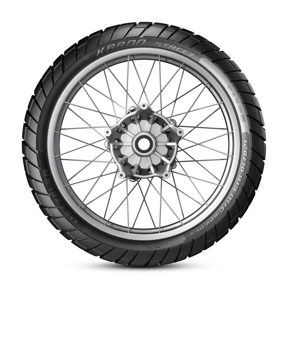 Metzeler Karoo Street 110/80 R19 M/C 59 V Front Tire Metzeler