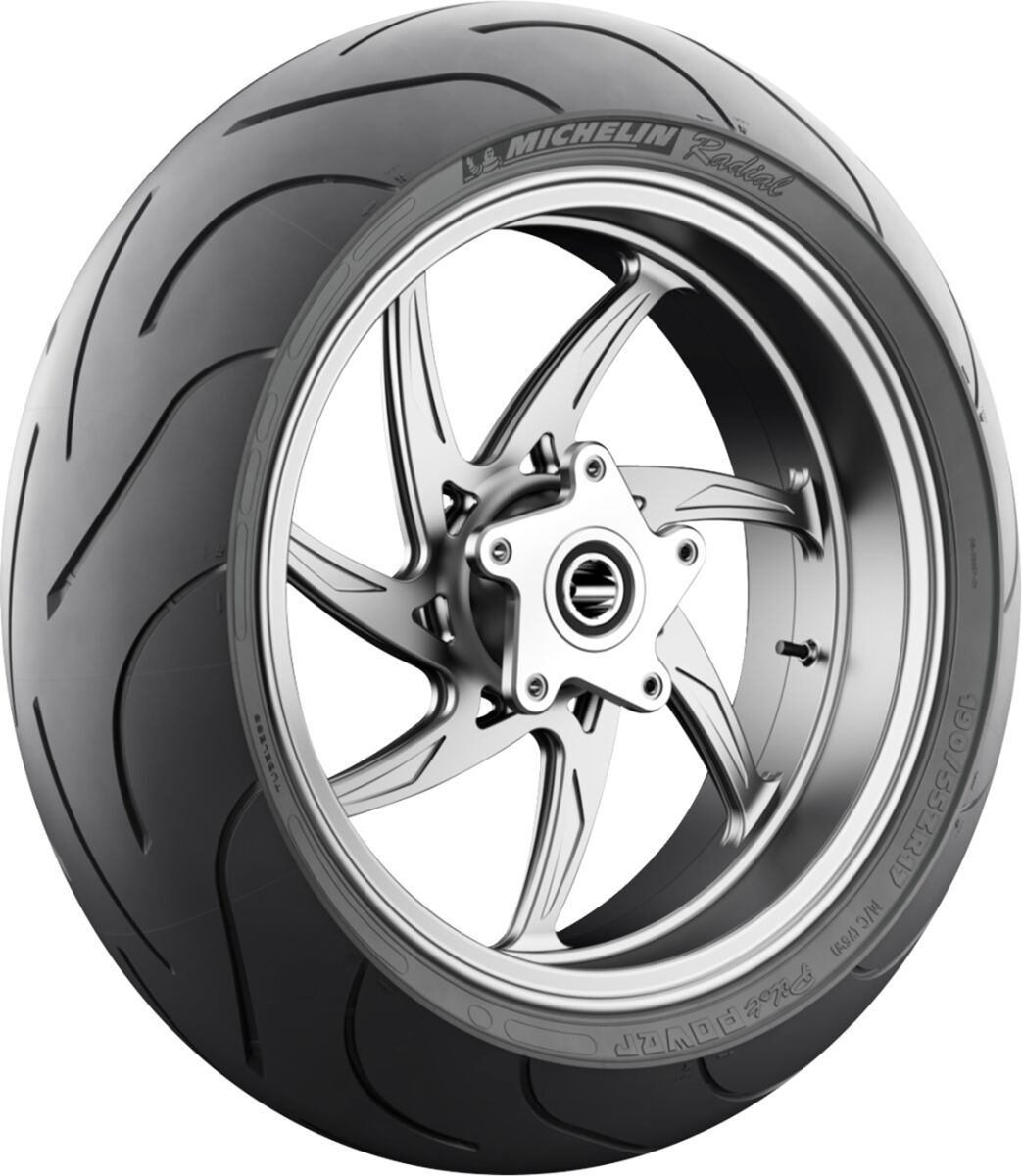 Michelin Tire Pilot Power 2 Ct Rear 190/50 Zr17 (73 W) Tl Rear Tire Michelin