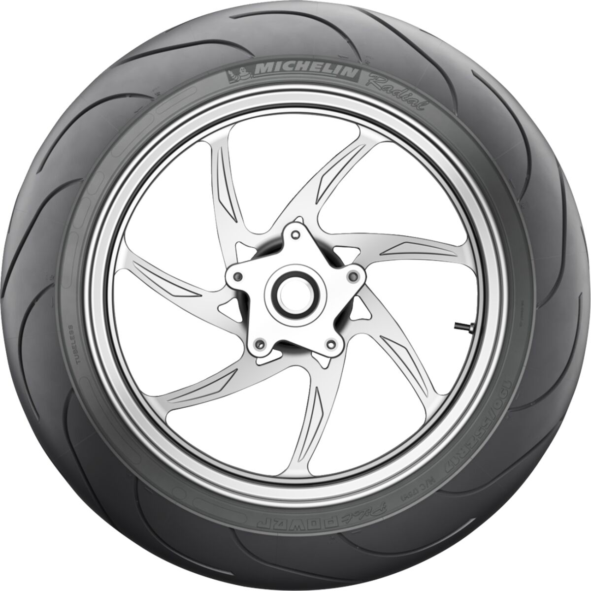 Michelin Tire Pilot Power 2 Ct Rear 190/55 Zr17 (75 W) Tl Rear Tire Michelin