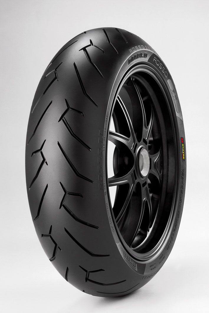 Pirelli Tire Diablo Rosso Ii Rear 200/50 Zr 17 (75 W) Tl Rear Tire Pirelli