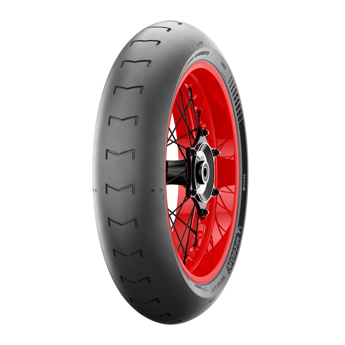 Michelin Tire Power Supermoto C Rear 160/60 R17 Tl Nhs Rear Tire Michelin