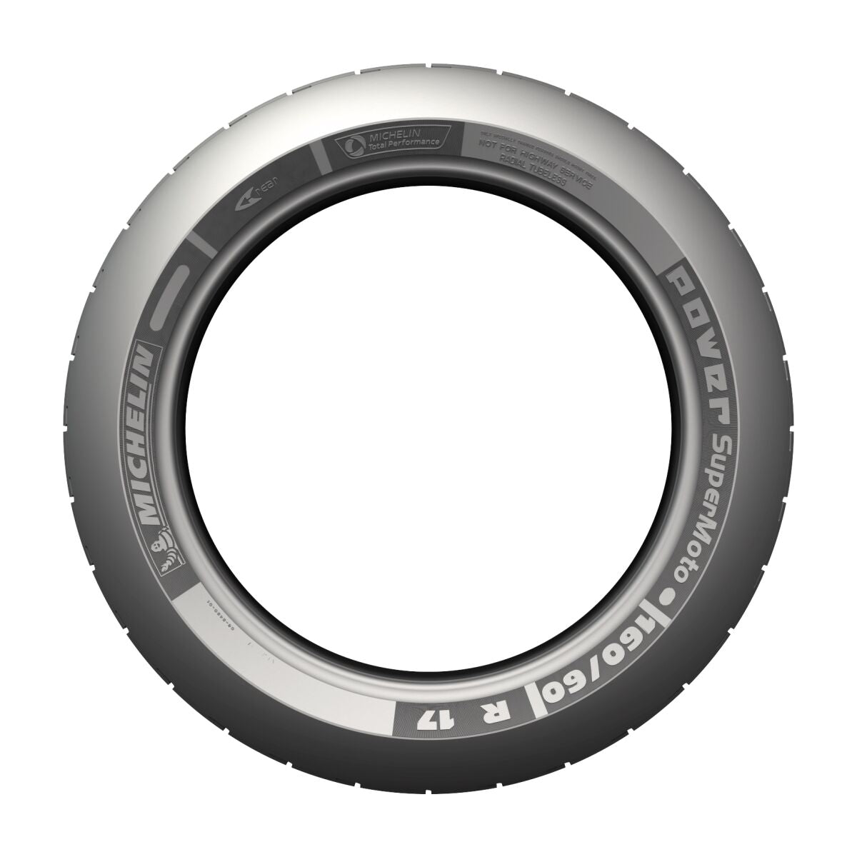 Michelin Tire Power Supermoto C Rear 160/60 R17 Tl Nhs Rear Tire Michelin