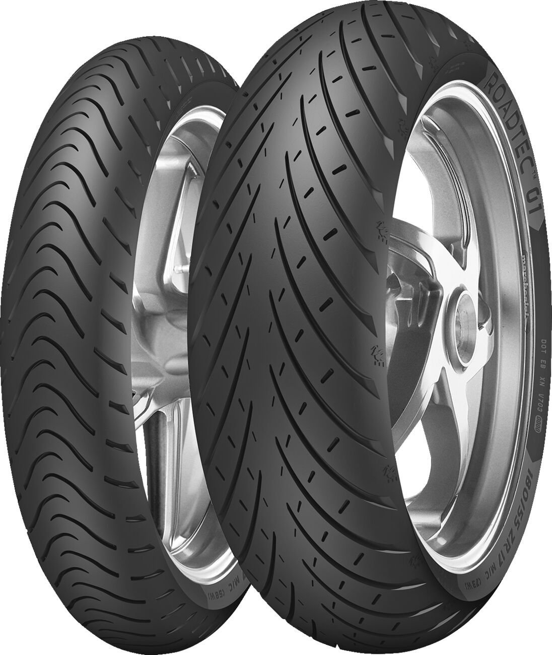 Metzeler Tire Roadtec 01 Hwm Rear 180/55 Zr 17 (73 W) Tl Rear Tire Metzeler