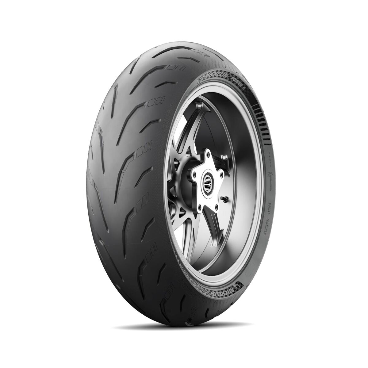 Michelin Pow6 R 190/55 Zr17 (75 W) Tl Rear Tire Michelin