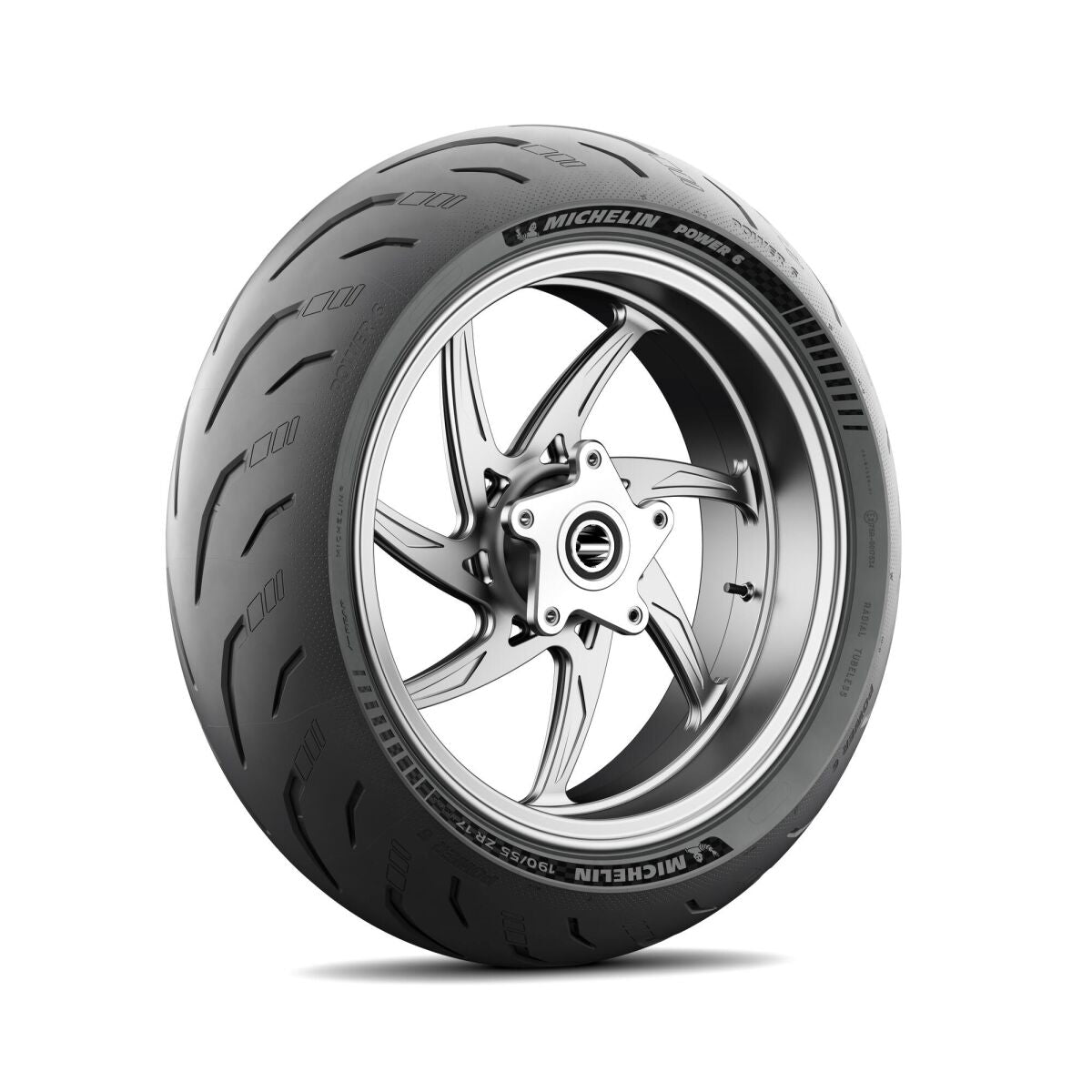Michelin Pow6 R 200/55 Zr17 (78 W) Tl Rear Tire Michelin